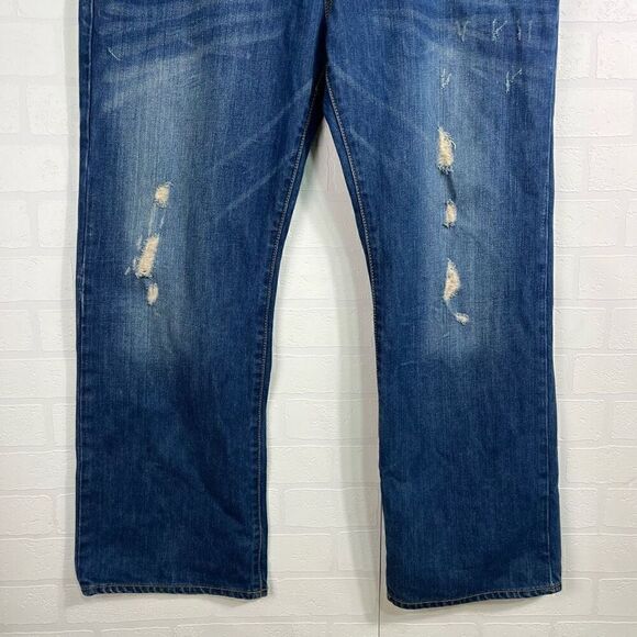 Aeropostale Mens Jeans Size 36/30 Driggs Slim Bootcut - Picture 3 of 16